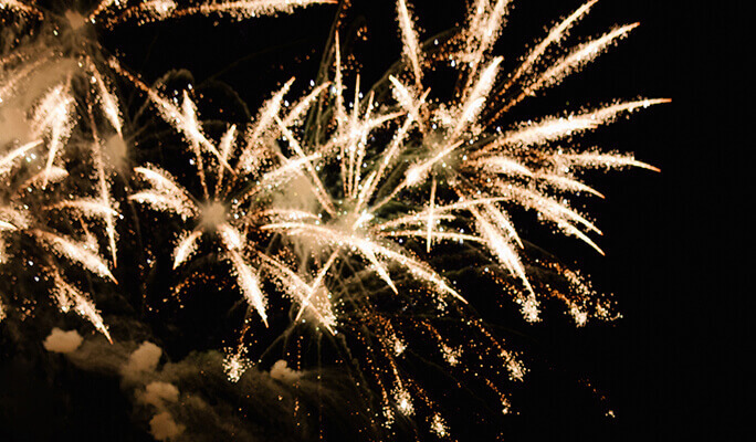 фейерверк на свадьбу