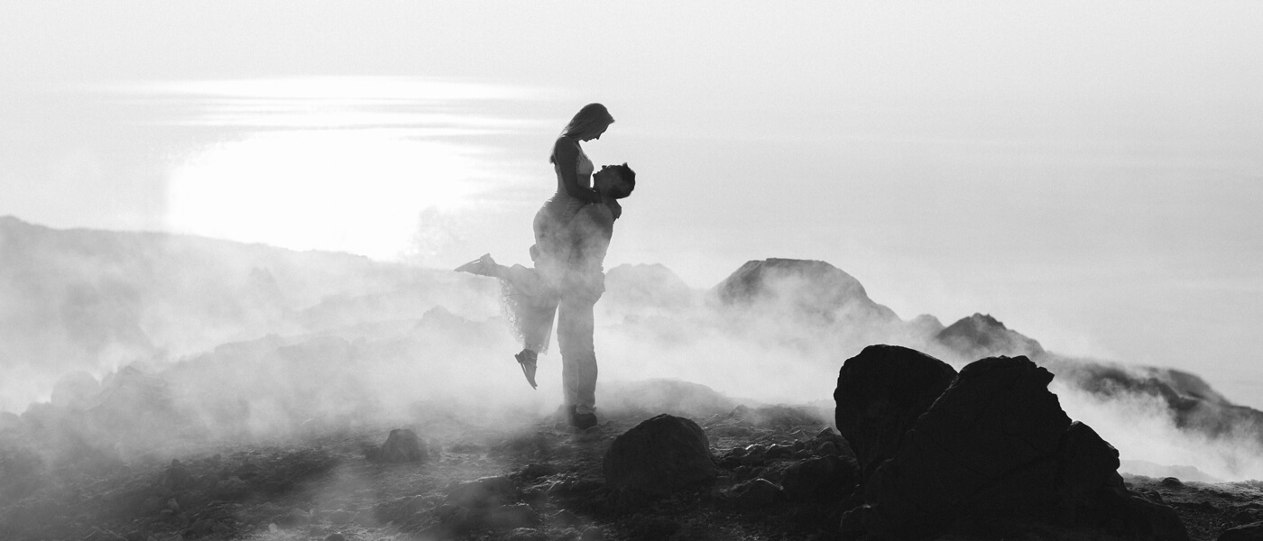 Италия, остор Вулькано - организация предсвадебной фотосессии в агентстве Для Двоих