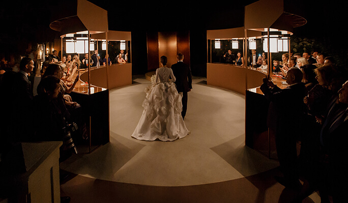 необычная ночная свадьба, свадьба ночью, организация ночной церемонии