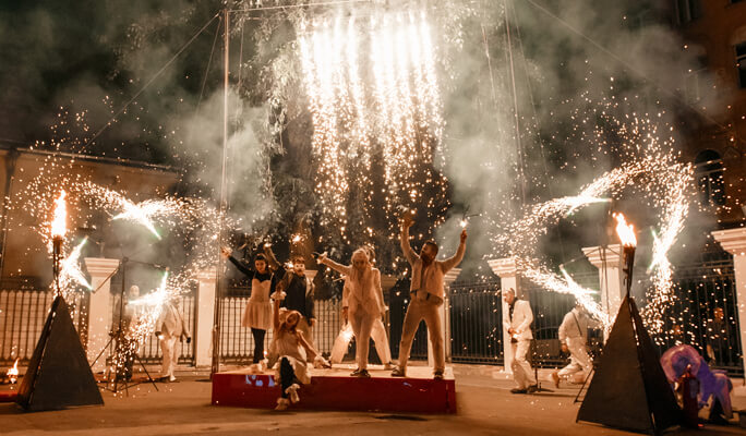 фаершоу на день рождения